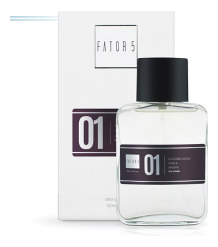 Perfume Fator 5 No 01 - 60ml Ref: Angel