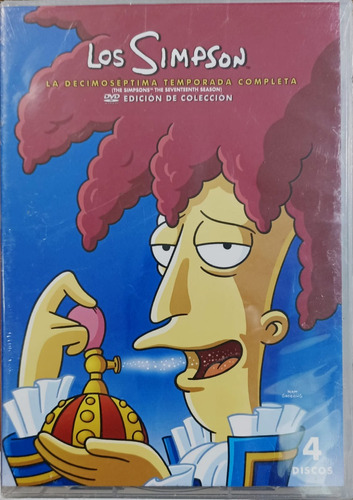 Los Simpson Temporada 17 Dvd