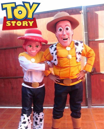 Imagen 1 de 1 de Disfraz Corpóreo Woody Y Jessie Toy Story