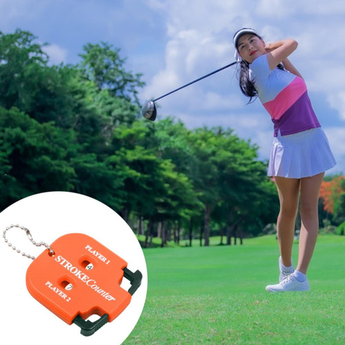 De De Golf Scuent De Golf Manual De Indicador Plaque Naranja