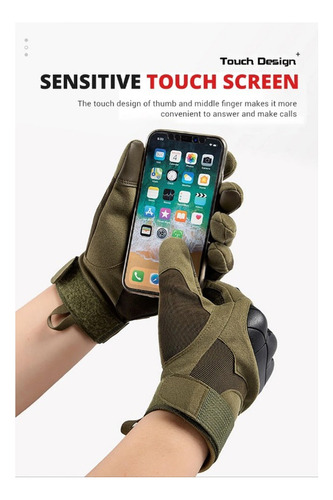 A Guantes Tácticos Hombre Y Guantes Moto Exteriores