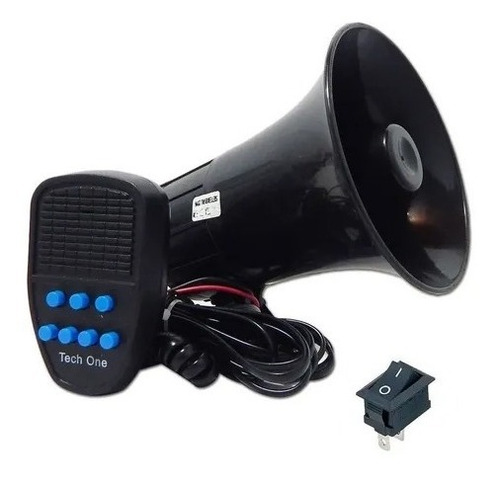 Sirene Buzina Tipo 7 Tons Megafone Sirene Kx3