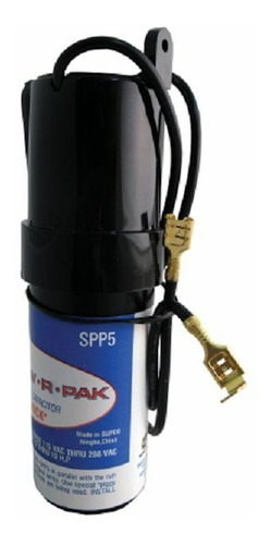 Imagen 1 de 1 de Kit De Arranque Capacitor Relay Torque 300% Spp5 1/2 A 5 Hp