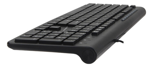 Teclado Alambrico Ergonomico Español Meetion Negro Negro Español