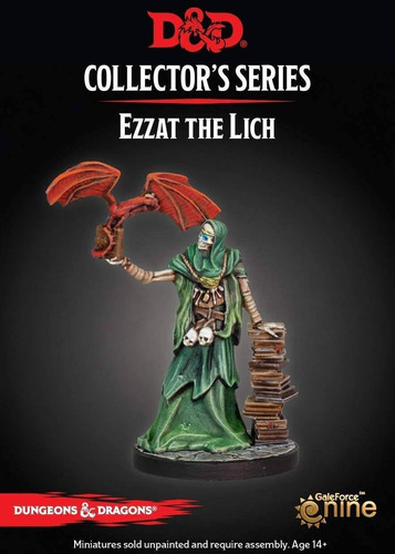 Dungeon Of The Mad Mage: Ezzat (1 Fig) Serie De En Miniatura