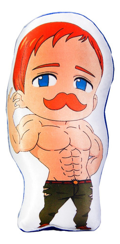 Mini Peluche Almohada Escanor Nanatsu No Taizai 