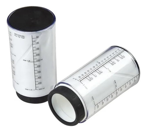 Taza Y Cuchara Medidoras Ajustables Minimalista Que Ahorra E