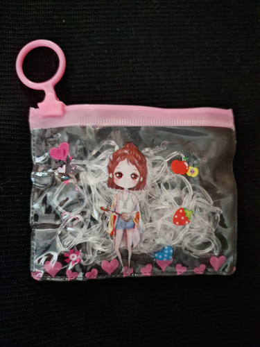 Kit Infantil Salon Line Maracujá + Necessaire Com Ligas