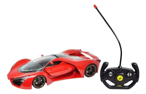 Carro convencional de controle remoto DM Toys DMT5050 1:14 vermelho