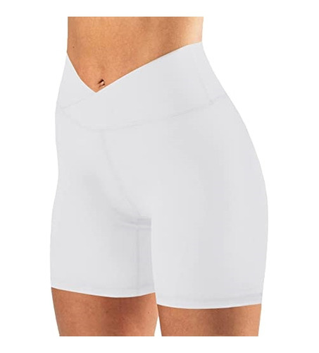 Shorts Cortos De Yoga Para Mujer Con Entrepierna Talla L