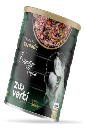 Ração Úmida Papapets Para Cães Frango Lata 300g
