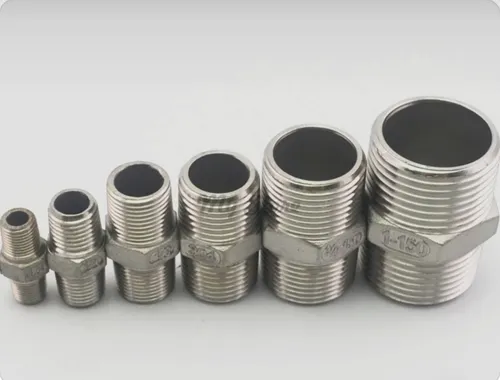 comprar Niple Hexagonal 1\u002F2  Acero Inoxidable Rosca Npt 