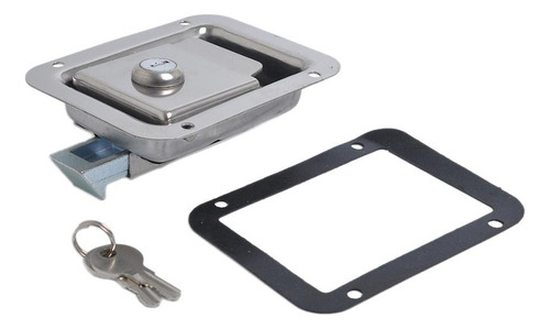 2 Pcs Aço Inoxidável Paddle Locks Cabinet Lock Door Para