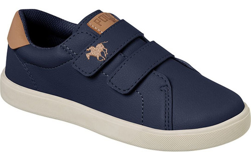 Tênis Infantil Ortopasso Casual Menino Azul Marinho