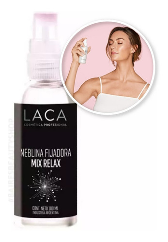 Fijador De Maquillaje Neblina Fijadora Mix Relax Spray Laca