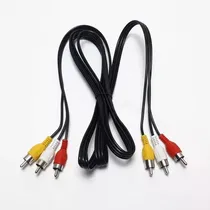 Comprar Cabo Audio\u002Fvideo Macho 3 Rca+3 Rca - 1,8m -mxt
