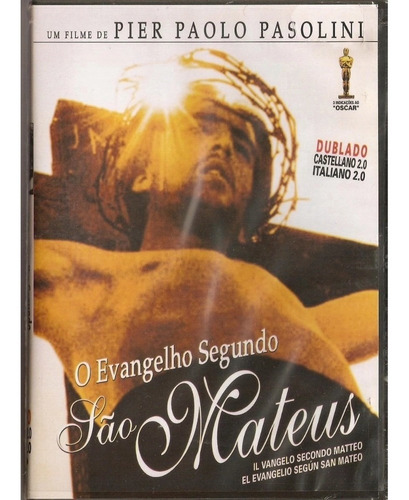 Dvd - O Evangelho Segundo São Mateus - Pier Paolo Pasolini