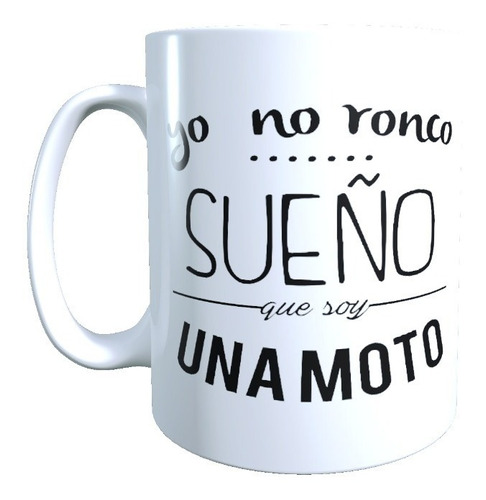 Taza Tazon Regalo Día Del Padre, Soy Una Moto