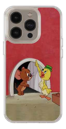 Funda Transparente Para iPhone Toom Y Jery1