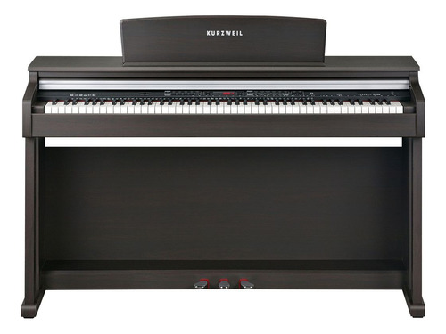 Kurzweil Ka130 Piano Digital 88 Teclas Banqueta Mueble Y Usb Color Marrón