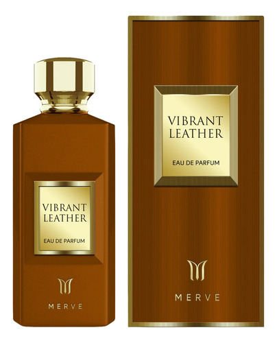 Perfume Vibrant Leather Para Hombre De Merve Edp 100ml Volumen De La Unidad 100 Ml