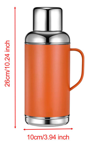 Botella De Agua Aislada Botella De Bebida Aislada Naranja