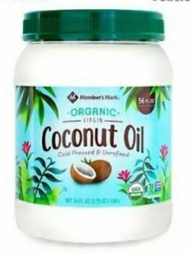 Aceite De Coco Orgánico Comestible 1.66 - L a $1205