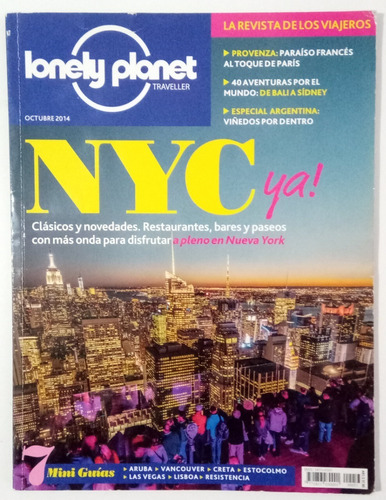  Revista Lonely Planet #53 Turismo Viajes New York 2014