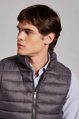 Chaleco Devré Sport Inflado Gris Oscuro Hombre 12d000029003