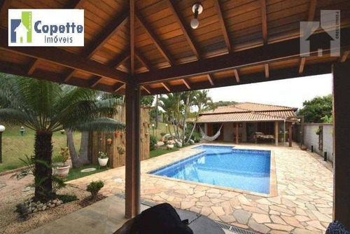 Maravilhosa Chácara 1800 M² Com 3 Dormitórios À Venda - Santa Clara - Jundiaí/sp - Ch0117