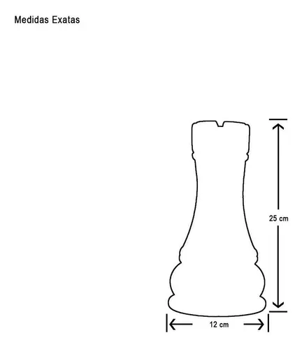 Peça De Xadrez Torre Enfeite Decoração Em Cerâmica Café