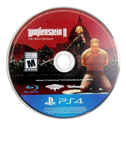 Wolfenstein Ii The New Colossus Ps4 (Reacondicionado)