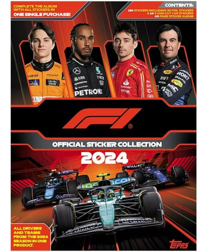 Topps Formula 1 - Album + Estampas (set Completo)