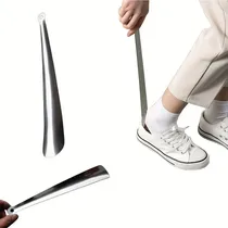 Comprar Calçadeira De Sapatos 30cm Inox Calçar Calçado Sapato Longa