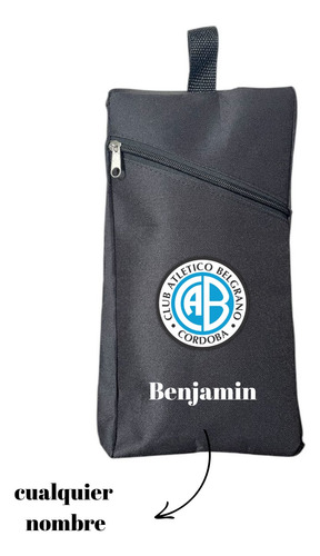 Botinero De Belgrano De Cordoba 2025 3c Azul Acero