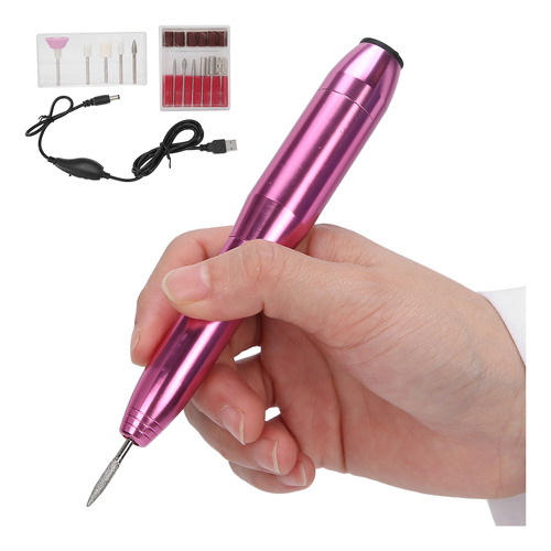 Pluma Perforadora De Uñas Máquina Pulidora De Uñas De