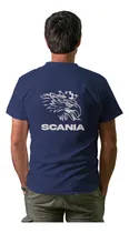 Comprar Camiseta T-shirt Remera Masculina Moda Bordada Águila Scania