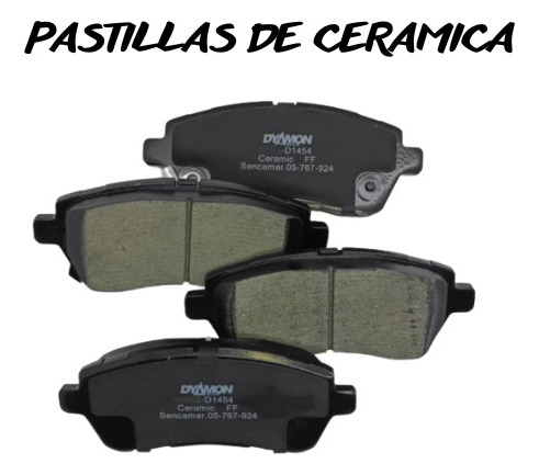 Pastilla De Freno Ceramica Ford Ecosport Titanium 2015  8653