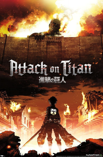 Trends International Attack On Titan - Póster De Pared De Fu