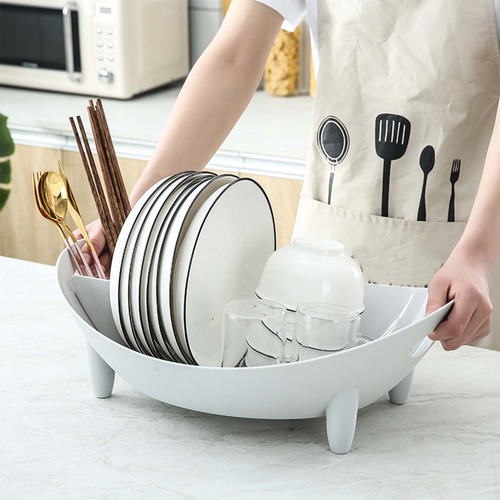 Estante Para Secar Platos Con Escurridor Y Escurridores De P