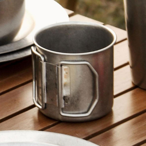 Taza De Café Para Acampar Al Aire Libre Con Manijas
