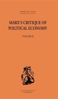 Libro Marx's Critique Of Political Economy Volume Two - A...
