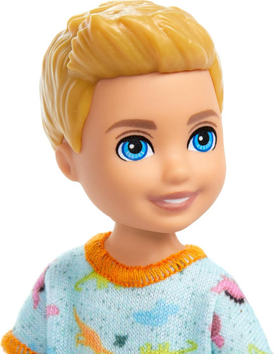 Boneca Barbie Chelsea 14 Cm Menino Loiro Com Tênis