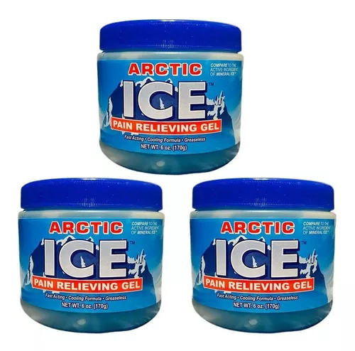 Gel Frio Arctic Ice Dolor Muscular Golpes Artritis 3 Pack