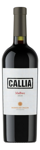 Vino Callia Malbec X 750 Ml