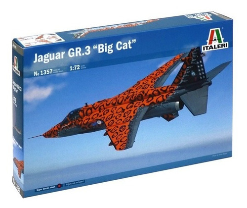 Jaguar Gr.3  Big Cat  Special Colors By Italeri # 1357  1/72