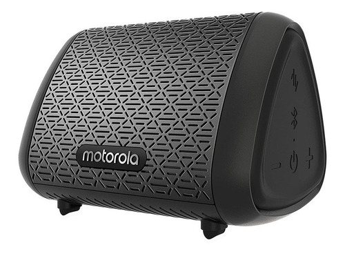 Parlante Portable Motorola Sub 240 Bluetooth 7w Color Negro