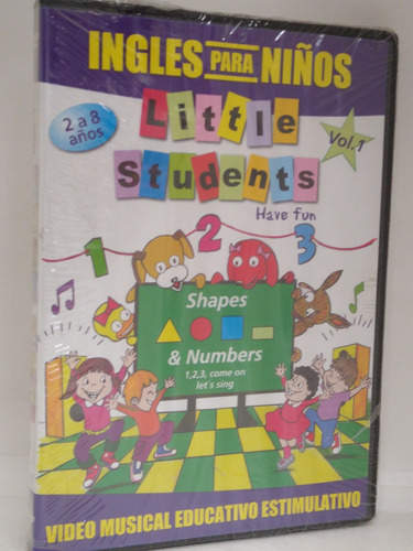 Little Students Inglés Para Niños Have Fun Vol 1 Dvd Nuevo