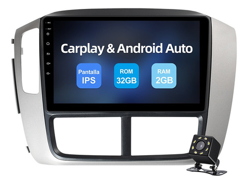 Estéreo Carplay Cámara Para Honda Pilot 2006-2008 Gps Wifi