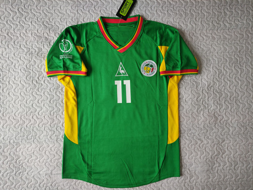 Camiseta Retro Seleccion De Senegal 2002